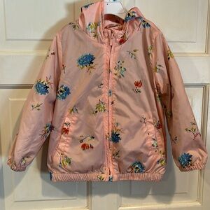 Gap lightweight jacket with hood size 4